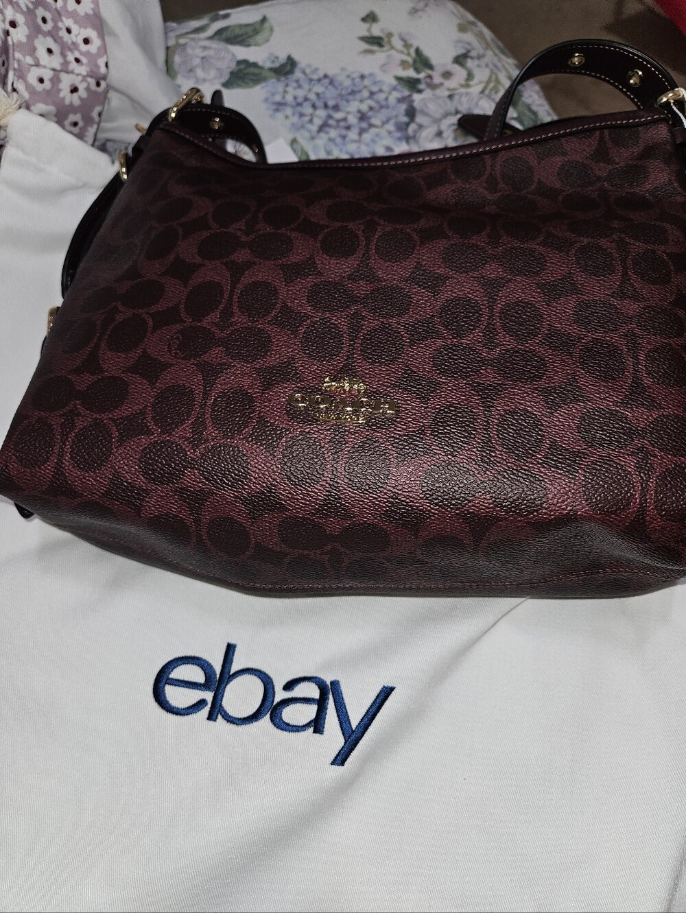 COACH Laurel Shoulder Bag With Buckles In Signature Canvas